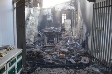 Foto - Incêndio no centro da cidade