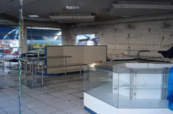 Foto - Incêndio no centro da cidade