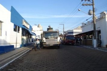 Foto - Incêndio no centro da cidade