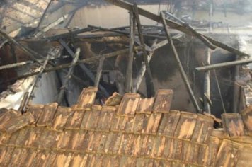 Foto - Incêndio no centro da cidade