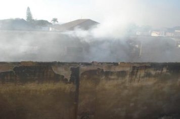 Foto - Incêndio no centro da cidade
