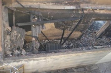 Foto - Incêndio no centro da cidade