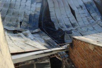 Foto - Incêndio no centro da cidade