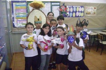Foto - Páscoa na rede municipal de Educação