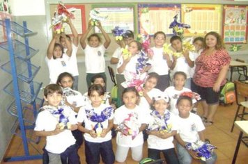 Foto - Páscoa na rede municipal de Educação