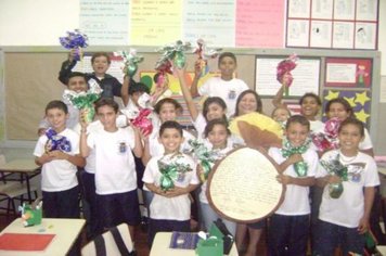 Foto - Páscoa na rede municipal de Educação