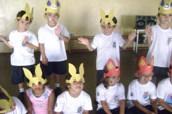 Foto - Páscoa na rede municipal de Educação