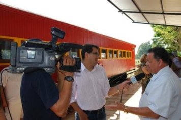 Foto - Inauguração da Estação de Sapezal