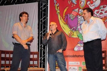 Foto - Abertura e Premiação do 6º Salão Internacional de Humor de Paraguaçu Paulista