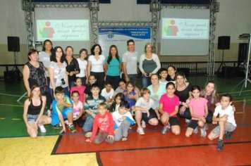 Foto - Gincana das Mães dentro do Programa Atleta do Futuro - PAF