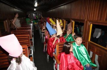 Foto - Chegada do Papai Noel - Fonte Luminosa