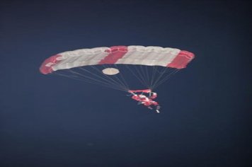 Foto - Chegada do Papai Noel - Fonte Luminosa