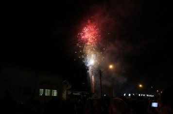 Foto - Chegada do Papai Noel - Fonte Luminosa