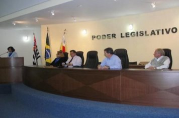 Foto - Visita do Deputado Edson Aparecido