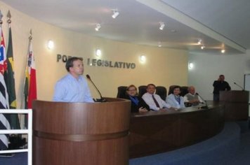 Foto - Visita do Deputado Edson Aparecido