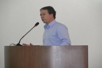 Foto - Visita do Deputado Edson Aparecido