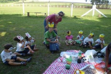 Foto - Páscoa na rede municipal de Educação