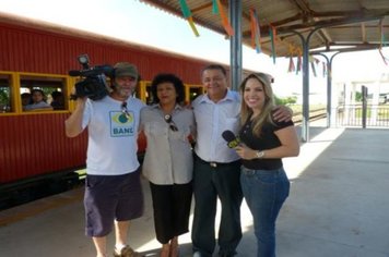 Foto - Passeio do Trem Turístico - Sábado - 16 de abril - Especial