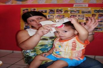 Foto - Páscoa na rede municipal de Educação