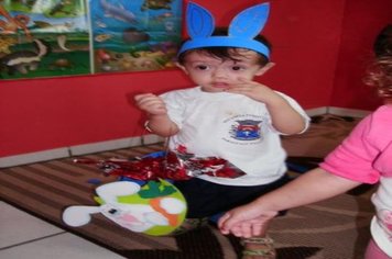 Foto - Páscoa na rede municipal de Educação