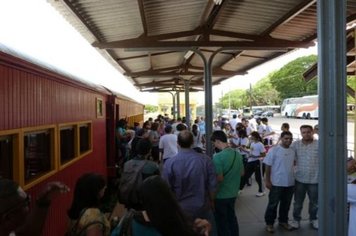 Foto - Passeio Trem Turístico e Cultural em parceria com o Sesc Thermas de Presidente Prudente