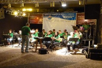 Foto - Lyra Municipal Maestro Roque Soares de Almeida - Casa do Papai Noel