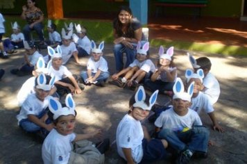Foto - Páscoa na rede municipal de Educação
