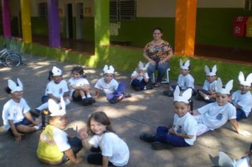 Foto - Páscoa na rede municipal de Educação