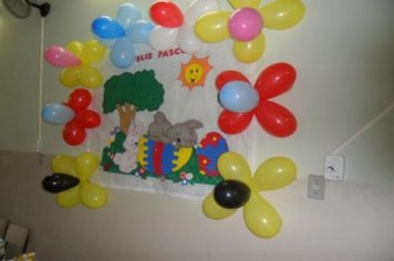 Foto - Páscoa na rede municipal de Educação