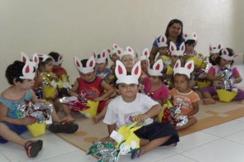 Foto - Páscoa na rede municipal de Educação