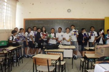 Foto - Páscoa na rede municipal de Educação