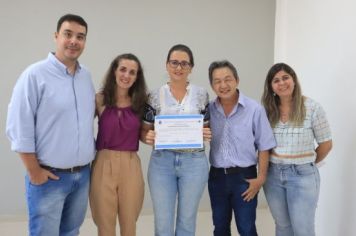 Foto - Agentes Comunitários recebem homenagem por trabalho desenvolvido junto a comunidade
