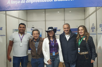 Foto - Secretário de Estado de Turismo em Paraguaçu Paulista 