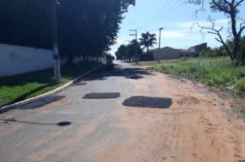 Operação tapa buracos continua