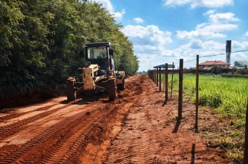 Manutenção na Estrada da Concreteira assegura tráfego seguro e apoio ao setor produtivo