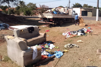 Descarte irregular volta a ocorrer no Jardim das Oliveiras e expõe falta de respeito com a comunidade