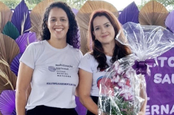Paraguaçu sedia a Segunda Mobilização Nacional pela Saúde Mental Materna. 