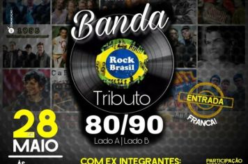 Neste sábado (28) tem show gratuito no Cine Teatro Municipal