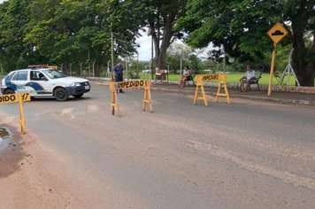 Atenção! Estrada de Paraguaçu de acesso ao Horto Florestal está interditada