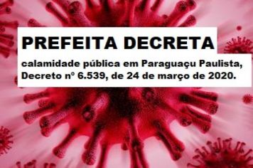 Prefeita Almira decreta calamidade pública em Paraguaçu