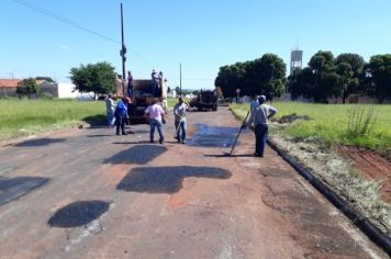Prefeitura segue realizando operação tapa buracos