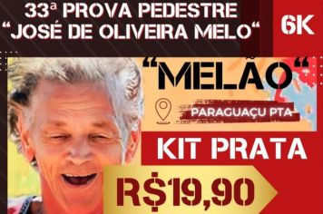 Está chegando a grande prova pedestre “José de Oliveira Cavalcante Melo”