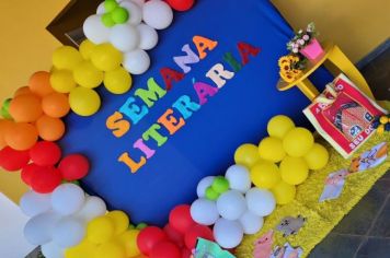 EMEI Dona Cota promove Semana Literária no espaço da Biblioteca Escolar