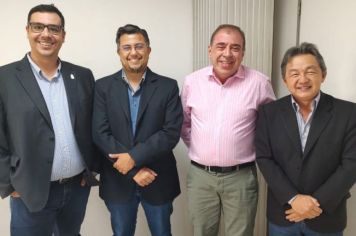 Em São Paulo, Prefeito Antian solicita melhorias nos valores de repasses do Iamspe à Santa Casa de Paraguaçu Paulista