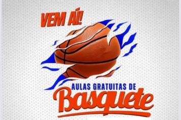Prefeitura Municipal inicia aulas gratuitas de Basquete Masculino