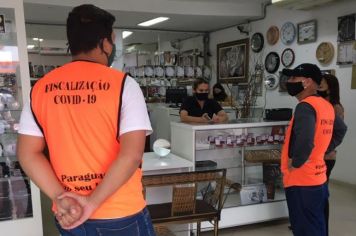 Agentes de Saúde reforçam Operação Covid-19 no comércio 