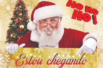 Papai Noel chega em Paraguaçu para entrega da Fonte Luminosa e início da Programação de Natal, dia 10