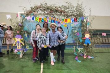 Festa Julina do Projeto Zumba Fitness do Ginásio Feijão anima alunas e familiares