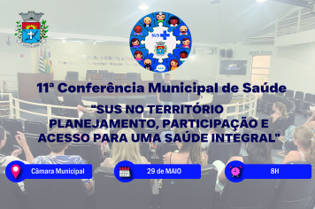 Paraguaçu Paulista Realizará 11ª Conferência Municipal de Saúde com Foco na Participação Popular