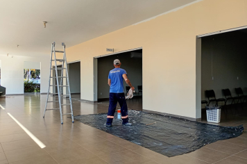 Velório Municipal recebe pintura e ganhará nova identidade visual